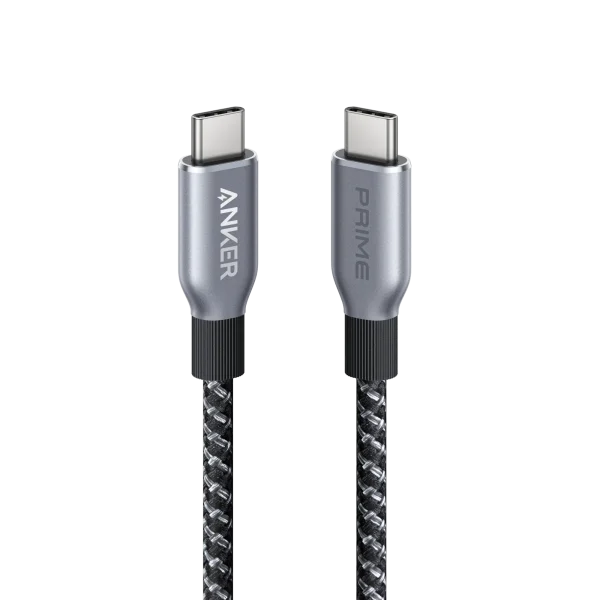 Anker Prime USB-C to USB-C Cable 3ft (240W, Upcycled-Braided)