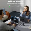 Anker Laptop Charger (140W, 4-Port, PD 3.1) with USB-C Cable