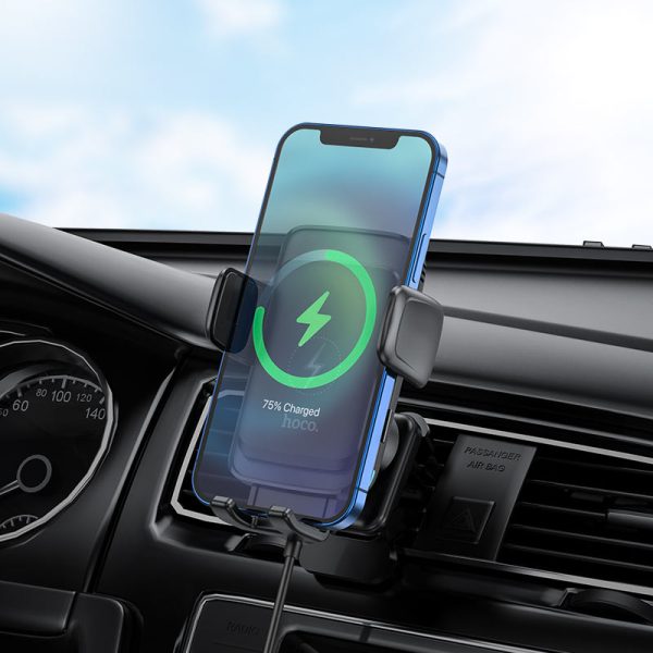 Wireless Charging Car Phone Holder Mount 360° Rotate