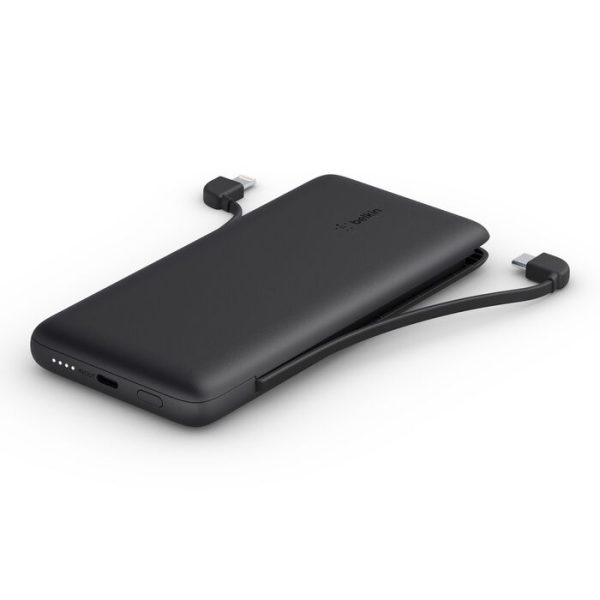 Belkin 10K USB-C Power Bank with Integrated Cables